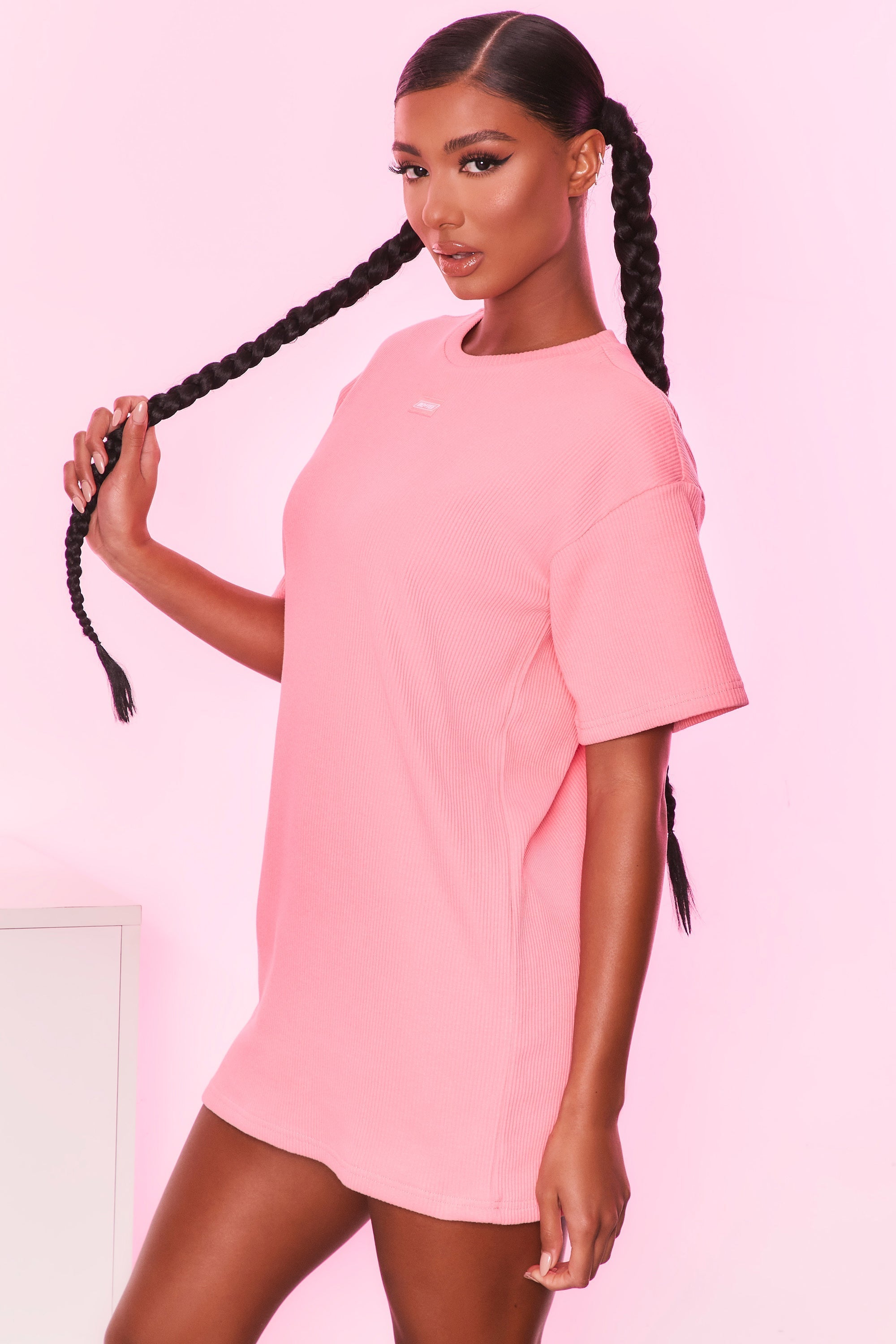 Take It Easy - T-Shirt in Coral