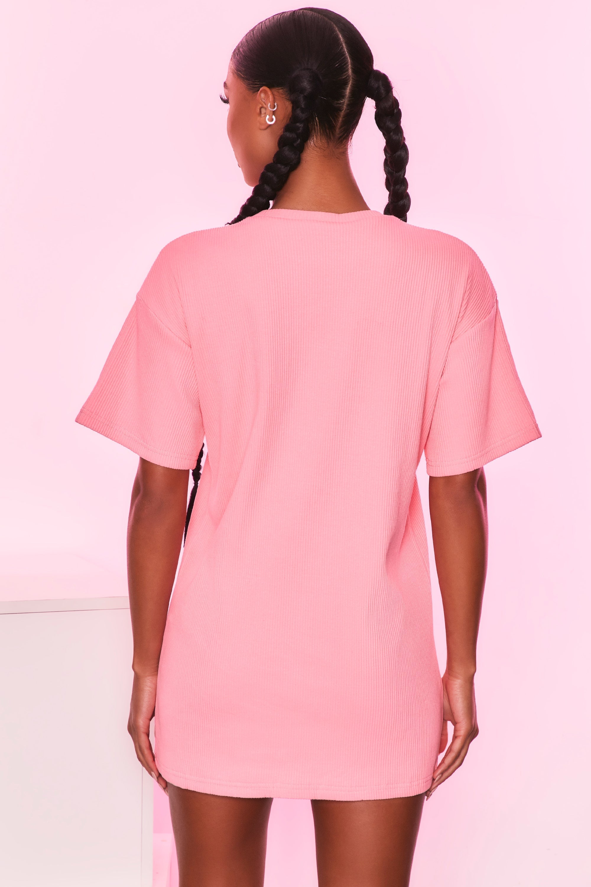 Take It Easy - T-Shirt in Coral